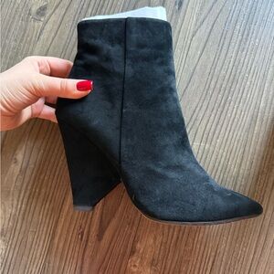Aldo Black Ankle Booties